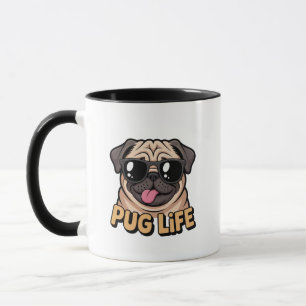 Presente de Caneca de Café Kawaii Francês Engraçad