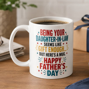 Presente de Caneca de Café para Genro no Dia dos P