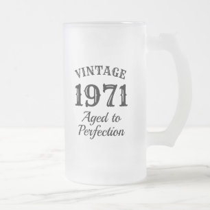 Presente de caneca de cerveja de fosco Vintage par