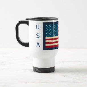Presente de Caneca de viagem de Bandeira Americana