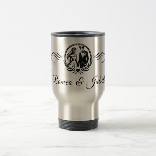 Presente de Caneca de viagem de Sinal de Amor de N
