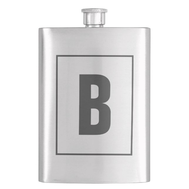 Presente de cantil de bebida com monograma persona (Frente)