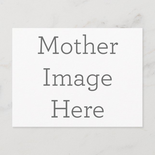 Presente de cartão postal com imagem personalizada (Frente)