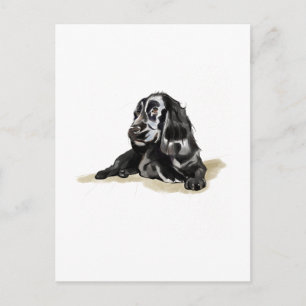 Presente de Cartão Postal para Amantes de Cães Coc