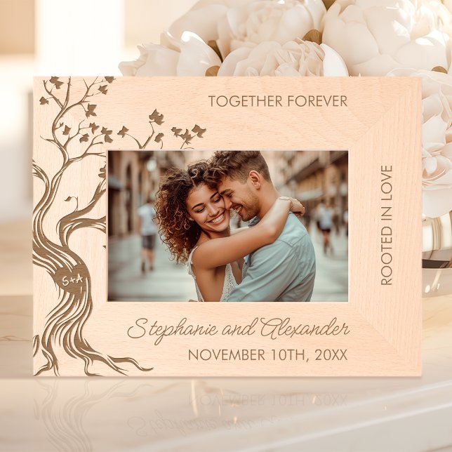 Presente de Casamento Árvore do Amor Para Sempre (Criador carregado)