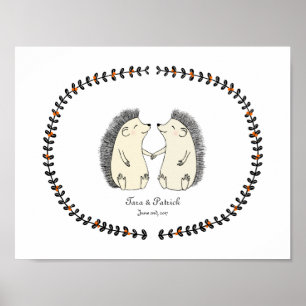 Presente de casamento personalizado para Impressão