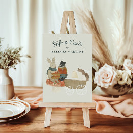 Presente de Chá de fraldas de Storybook Woodland A