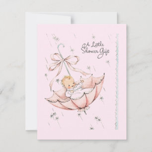 Presente de Chá de fraldas Vintage