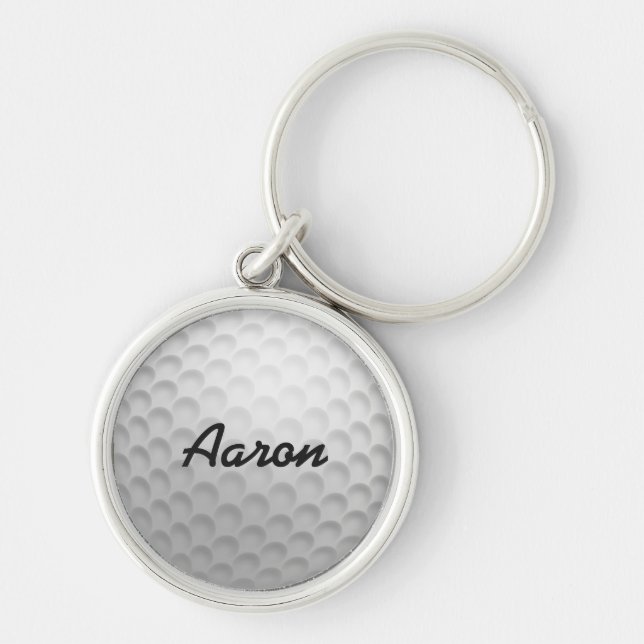 Presente de Chaveiro de Bola de Golf Personalizada (Frente)