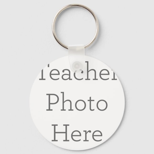 Chaveiro Círculo de Metal, 5,08cm (Frente)