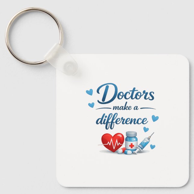 Presente de chaveiro para médico  (Frente)