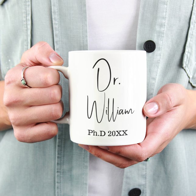 Presente de Conclusão de Doutorado Caneca para Gra (Criador carregado)
