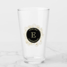 Presente de Copo de Pint para Padrinho em Ouro Pre