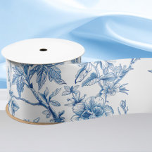 Presente de Dama de Honra em Chinoiserie Azul e Br