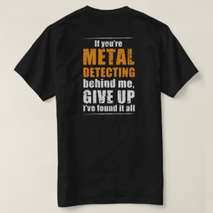 Presente de detecção de metal ideal para t-shirt