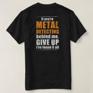 Presente de detecção de metal ideal para t-shirt d
