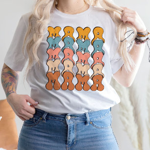 Presente de dia de as mães, camiseta da mamãe, mam