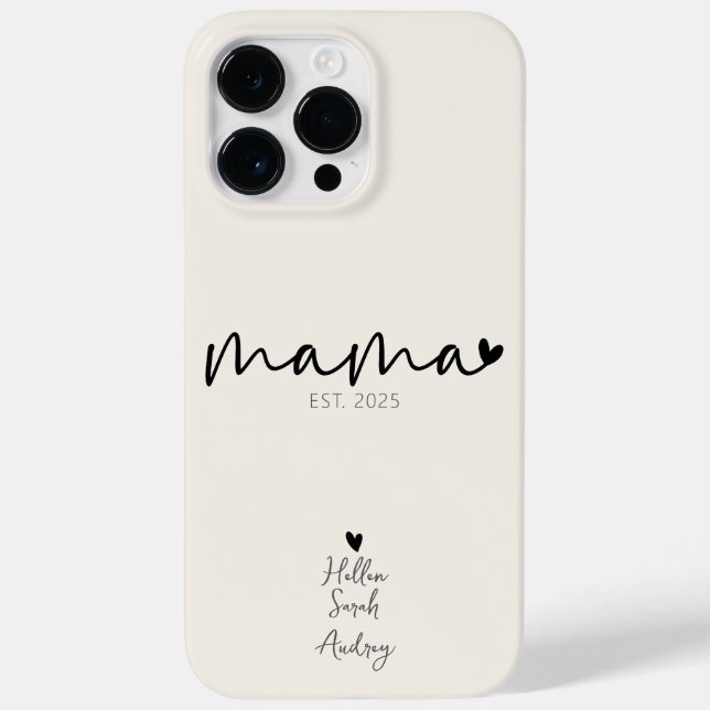 Presente de Dia de as mães Personalizado Elegante (Verso)