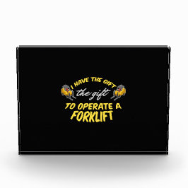 Presente de empilhadeira