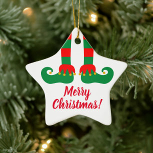 Presente de enfeite de árvore de Natal engraçado p