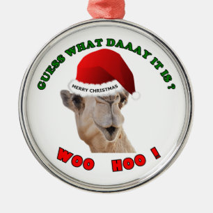 Presente de Enfeites de natal do Camel Hump Day