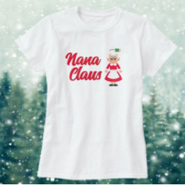 presente de excelente! Divertido, camiseta Nana Cl