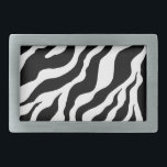 Presente de Fivela de Impressão da Vintage Zebra<br><div class="desc">O design é da arte original.</div>