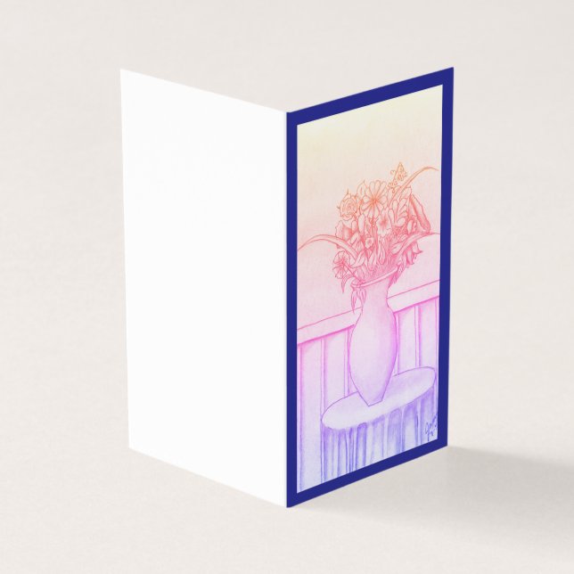 Presente de Flores - Azul (Exterior)