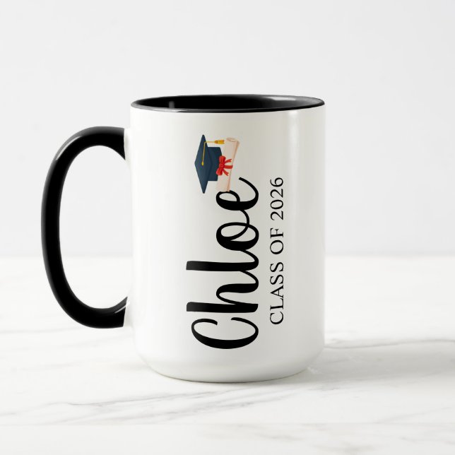 Presente de Formatura, Caneca Senior 2026, Turma d (Esquerda)