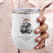 "Presente de Foto de Feliz Natal Personalizado