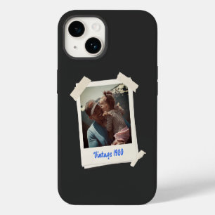 Presente de Foto e Ano Vintage Personalizado