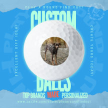 Presente de Foto Personalizada para Golfistas Titl