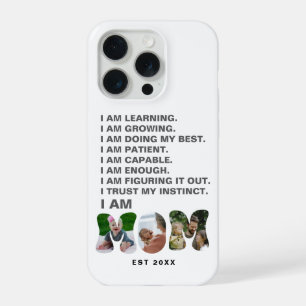Presente de foto personalizado com afirmação para