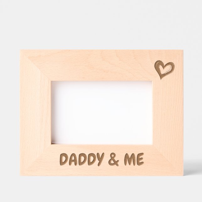 Presente De Fotografia Para Pai, Pai E Quadro De I (Front)