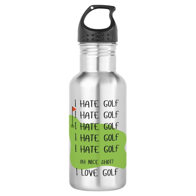 Presente de garrafa de água engraçada para amantes (Frente)