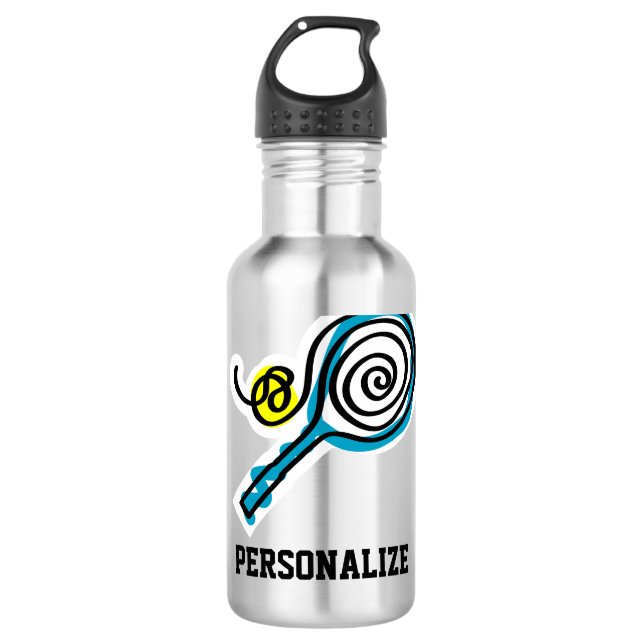 Presente de garrafa de água tênis personalizada co (Frente)