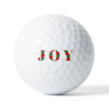 Presente de Golfe JOY Natal / Férias Festivas