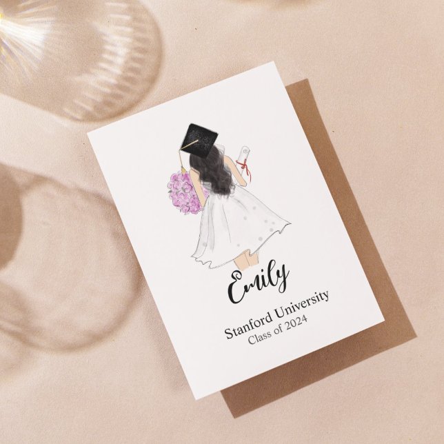 Presente de graduação, boné de formando, cartões (Criador carregado)