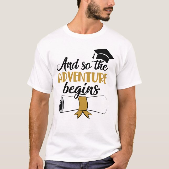 Presente De Graduação Para Ele Sua Camiseta (Frente)