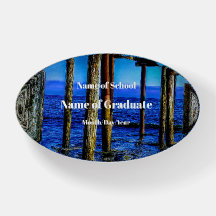 Presente de Graduação Personalizada - Oval
