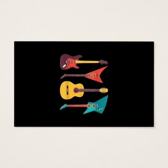 Presente De Guitarra Elétrica E Guitarrista Acústi (Frente)