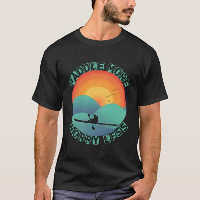 Presente De Kayaking Para Camisetas De Kayaker Yak (Frente)