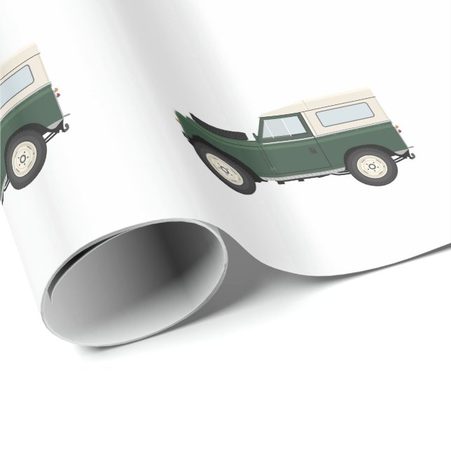 Presente De Land Rover série de papel de envolvimento (Ponta do rolo)