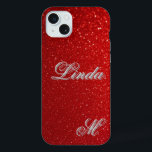 Presente de Luxo Estético com Brilho Vermelho Inte<br><div class="desc">Capa de telefone com design de textura de brilho vermelho intenso e estética ousada e cintilante. Perfeita para adicionar um visual luxuoso e sofisticado ao seu telefone enquanto o protege diariamente. Presente ideal para aniversários,  feriados ou para quem ama acessórios estéticos glamurosos e brilhantes.</div>