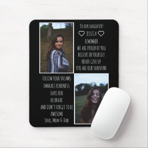 Presente De Mensagem De Amor Para O Mousepad De Fo