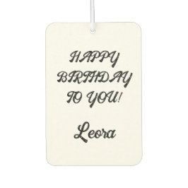 Presente de Mensagem de Aniversário Personalizada