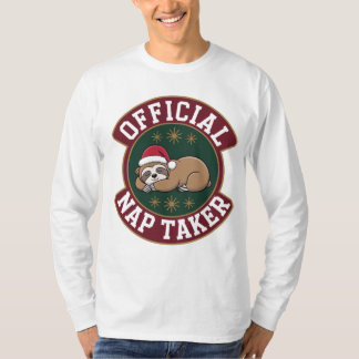 "Presente de Natal Camiseta Engraçada Preguiçosa 2