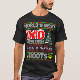 Presente de Natal do Papai Letônia Ideia Suéter Fe