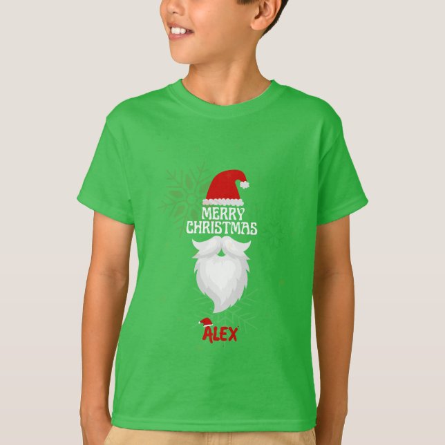 Presente De Natal Para Família, Camisa De Natal Fa (Frente)