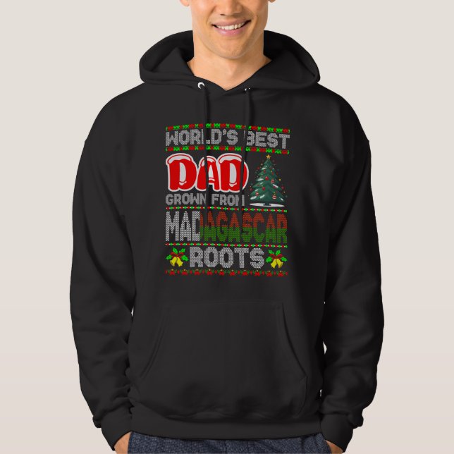 Presente de Natal para o Pai de Madagascar Suéter  (Frente)